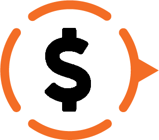 Dollar sign icon symbolizing successful RAID recovery and payment